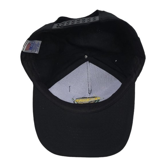 KC Tennessee Master Logger Double Snapback Cap Trucker Black Hat Patch - Picture 11 of 12